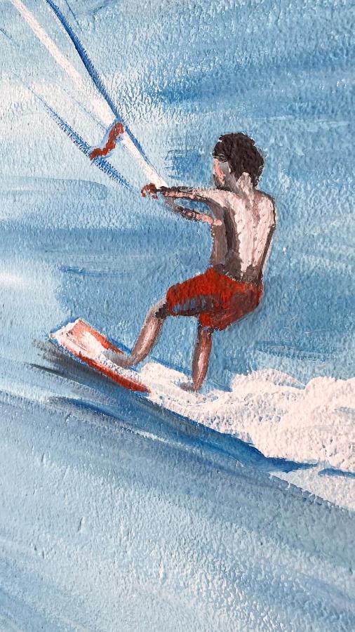 Red Star Surf & Yoga Camp Lanzarote Vandrarhem Famara Exteriör bild